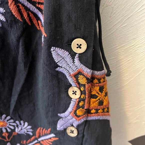 NWT Free People Sardinia Sun Mini Dress size 10 - Picture 10 of 14